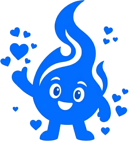 Bulkoid mascot celebrating TikTok growth